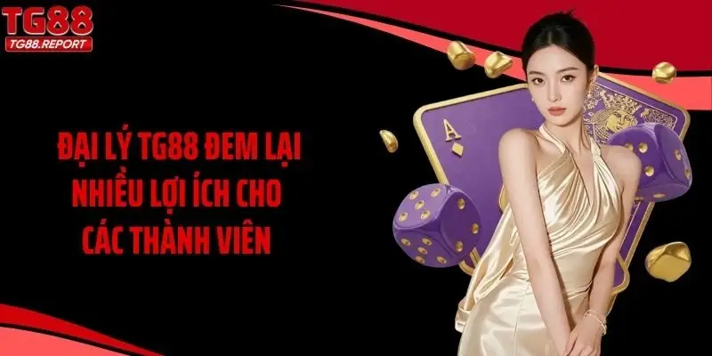 Đại lý TG88 đem lại nhiều lợi ích cho các thành viên